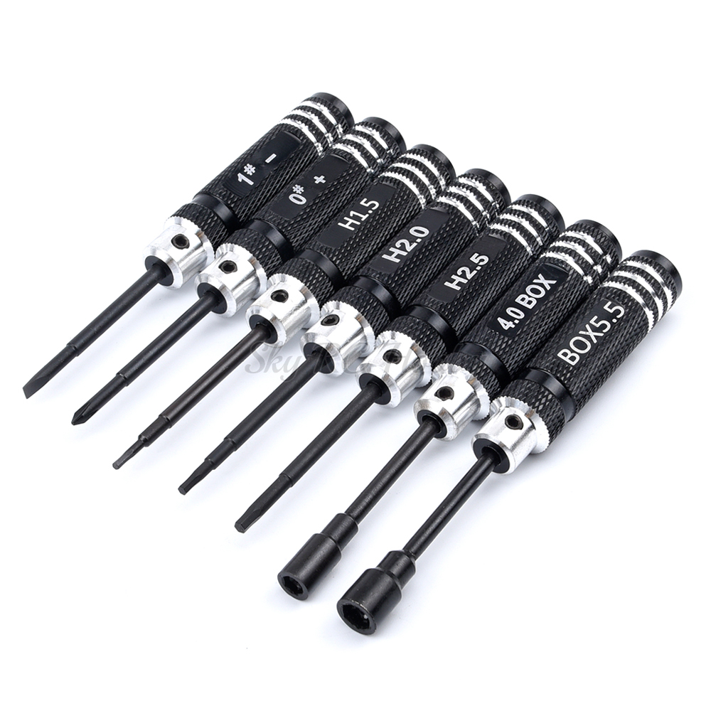 Rc Hobby Tools - 7ชิ้น/เซ็ต0/1/1.5/2/2 5/4/5 5มม.DIY Hexagonal Hex Screw
