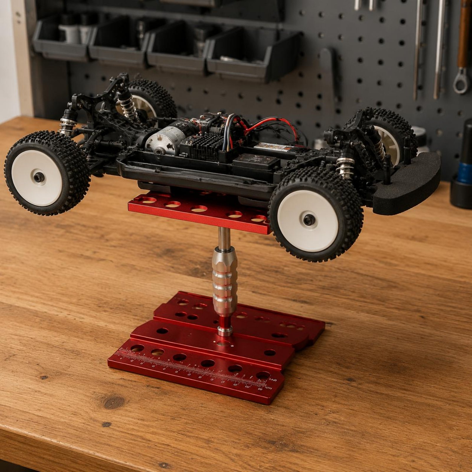 Rc Hobby Tools - ขาตั้ง RC แบบ 360 องศา พร้อมเครื่องมือประกอบแบบมีสเกลในตัว
