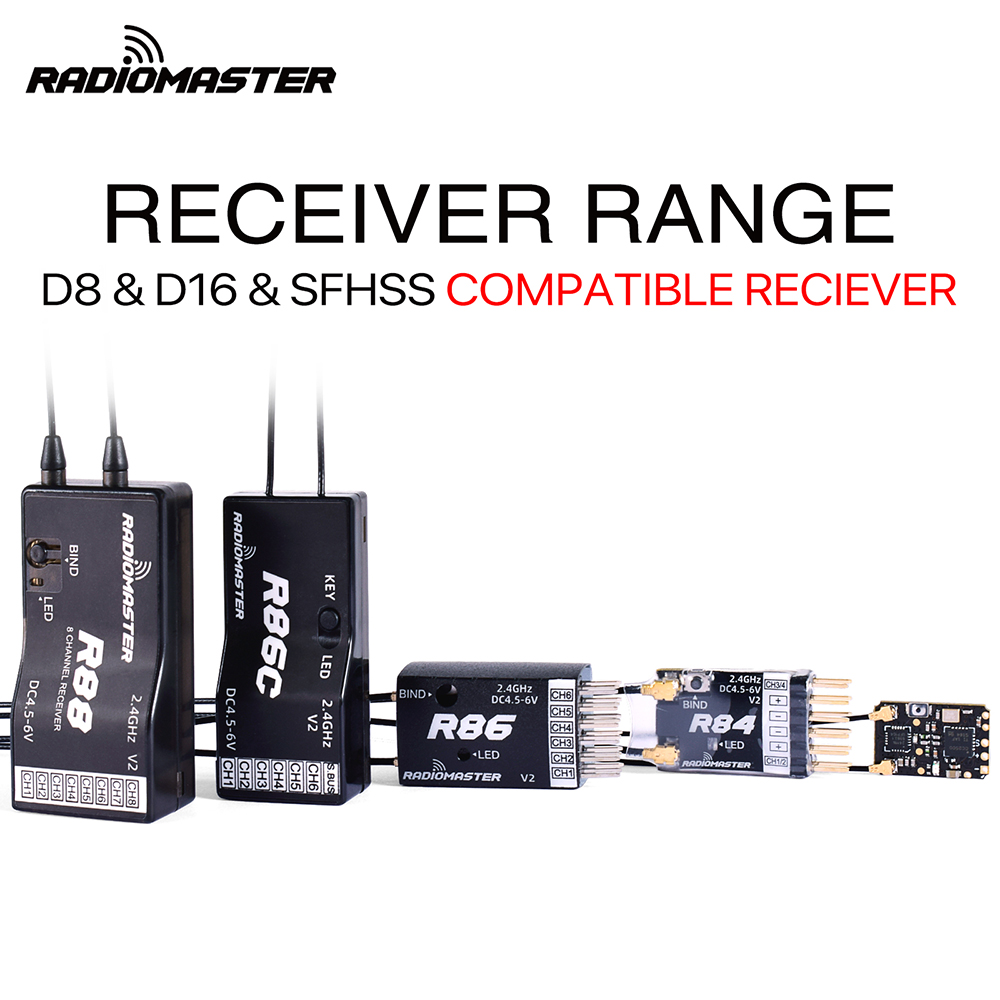 Rc Hobby Tools - ใหม่มาถึง RadioMaster R81 R84 R86 R86C