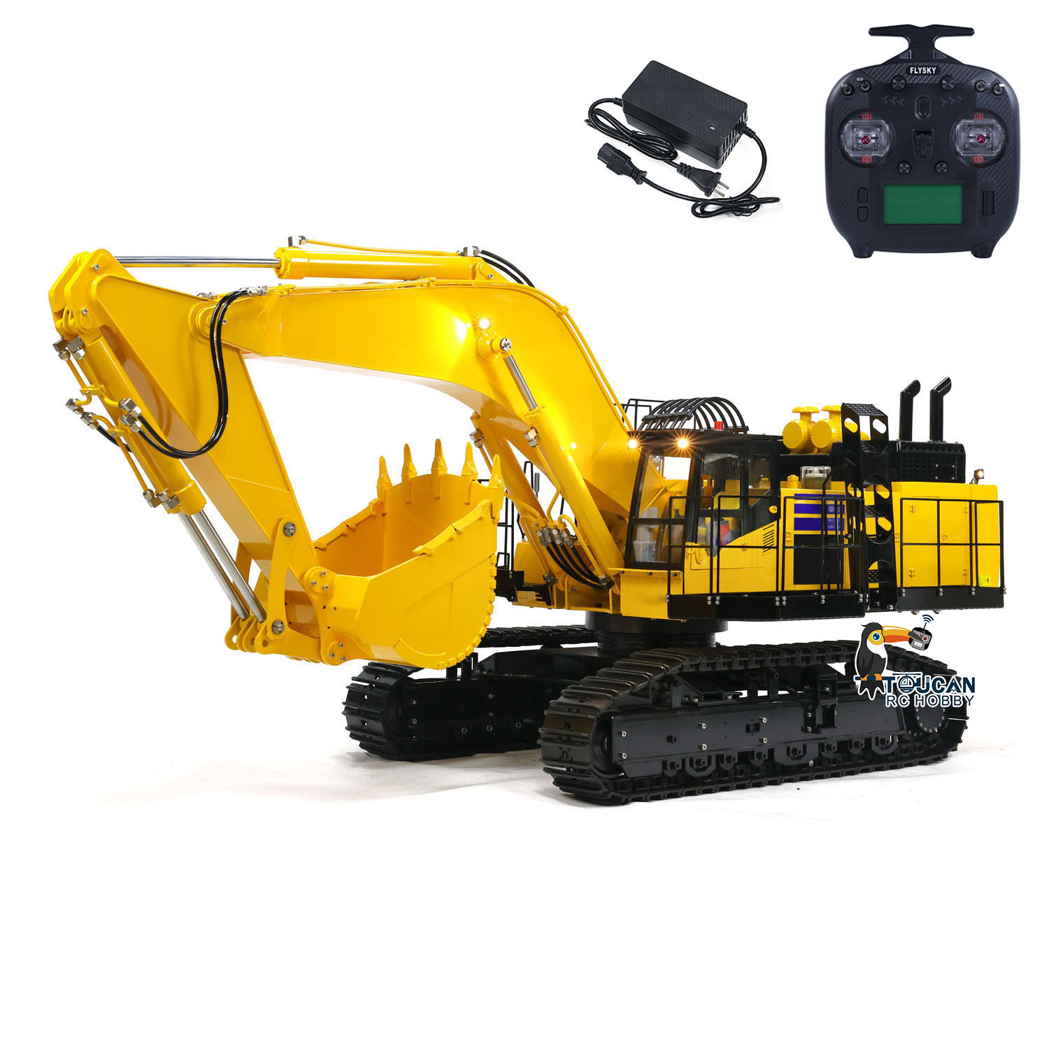 รถขุดไฮดรอลิก RC ขนาด 1/8 รุ่น - Rc Excavator Hobby บทวิจารณ์และราคา
