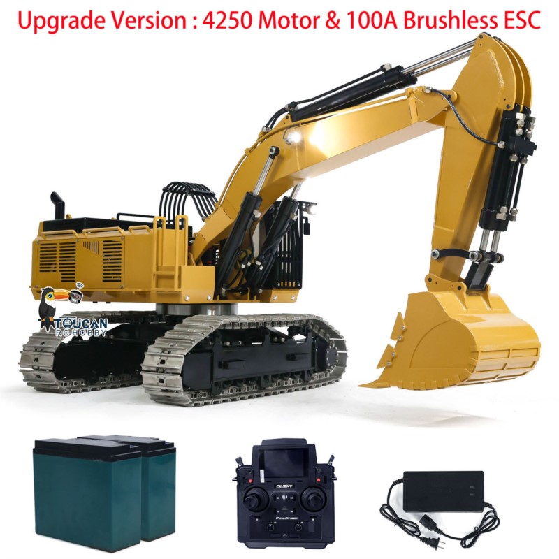 1:8 อัพเกรด RC รถขุดไฮดรอลิก 3 - Rc Excavator Hobby บทวิจารณ์และราคา