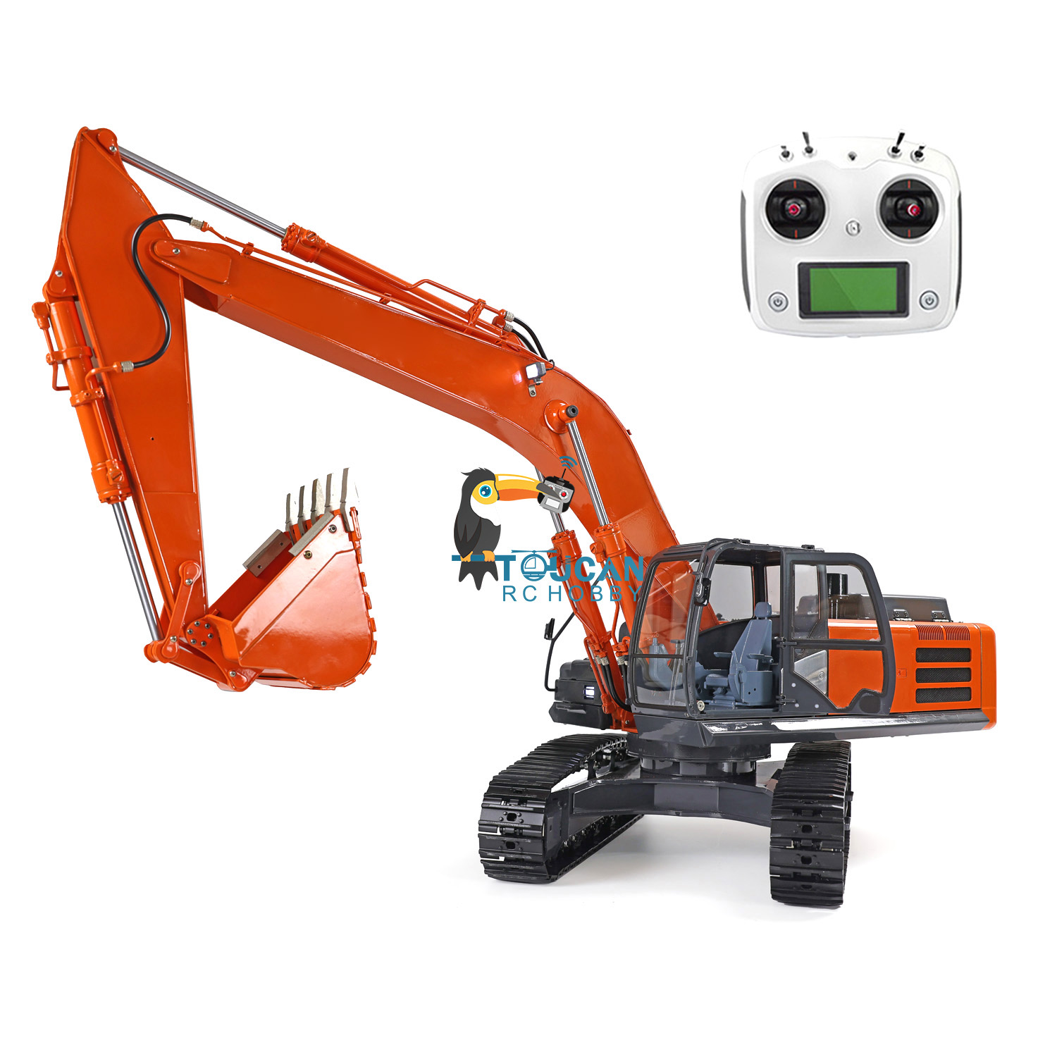 รถขุด RC ไฮดรอลิกโลหะ Jzm 1/12 - Rc Excavator Hobby บทวิจารณ์และราคา