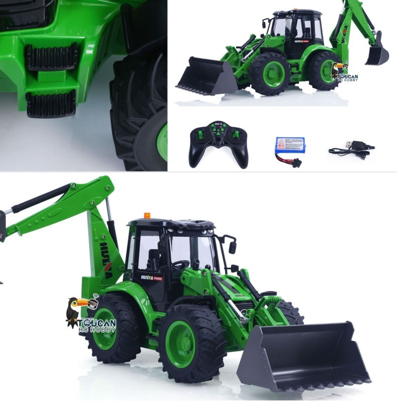 1/14 HUINA 1579 รถขุดตักดินควบ - Rc Excavator Hobby บทวิจารณ์และราคา