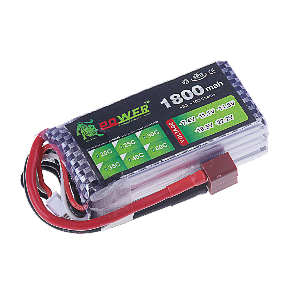 แบตเตอรี่ใหม่เอี่ยม 40C~60C 18 - Rc Hobby Brand บทวิจารณ์และราคา