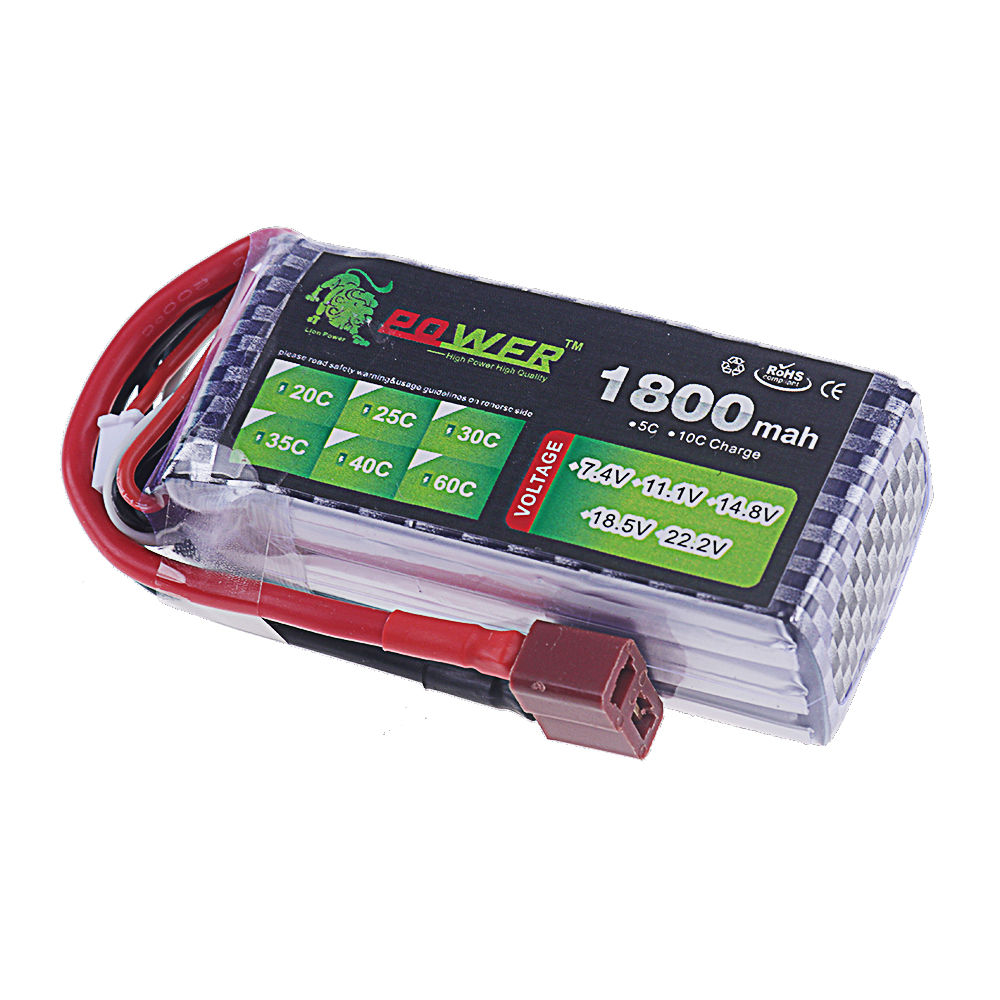 แบตเตอรี่ใหม่เอี่ยม 40C~60C 18 - Rc Hobby Brand บทวิจารณ์และราคา