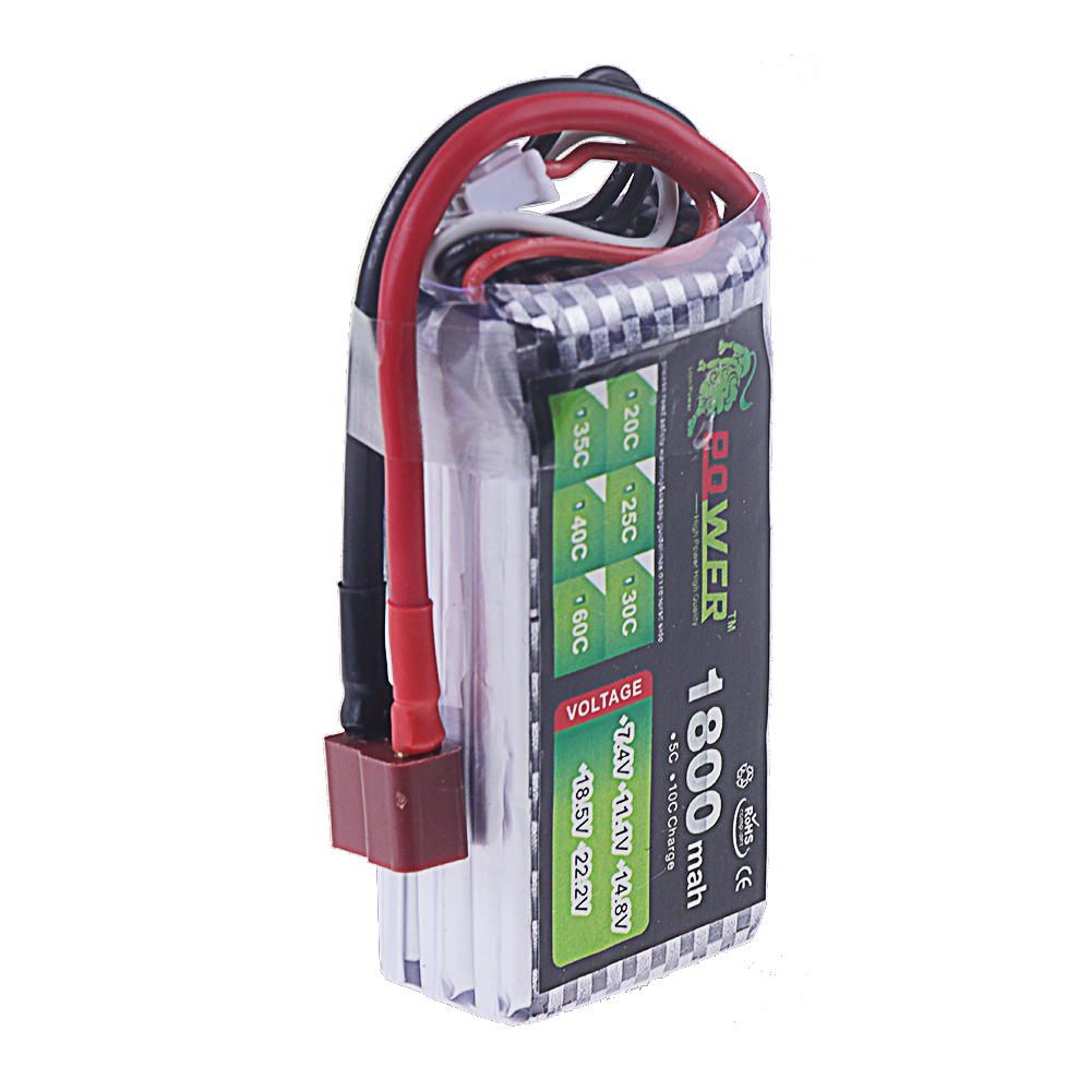 แบตเตอรี่ใหม่เอี่ยม 40C~60C 18 - Rc Hobby Brand บทวิจารณ์และราคา