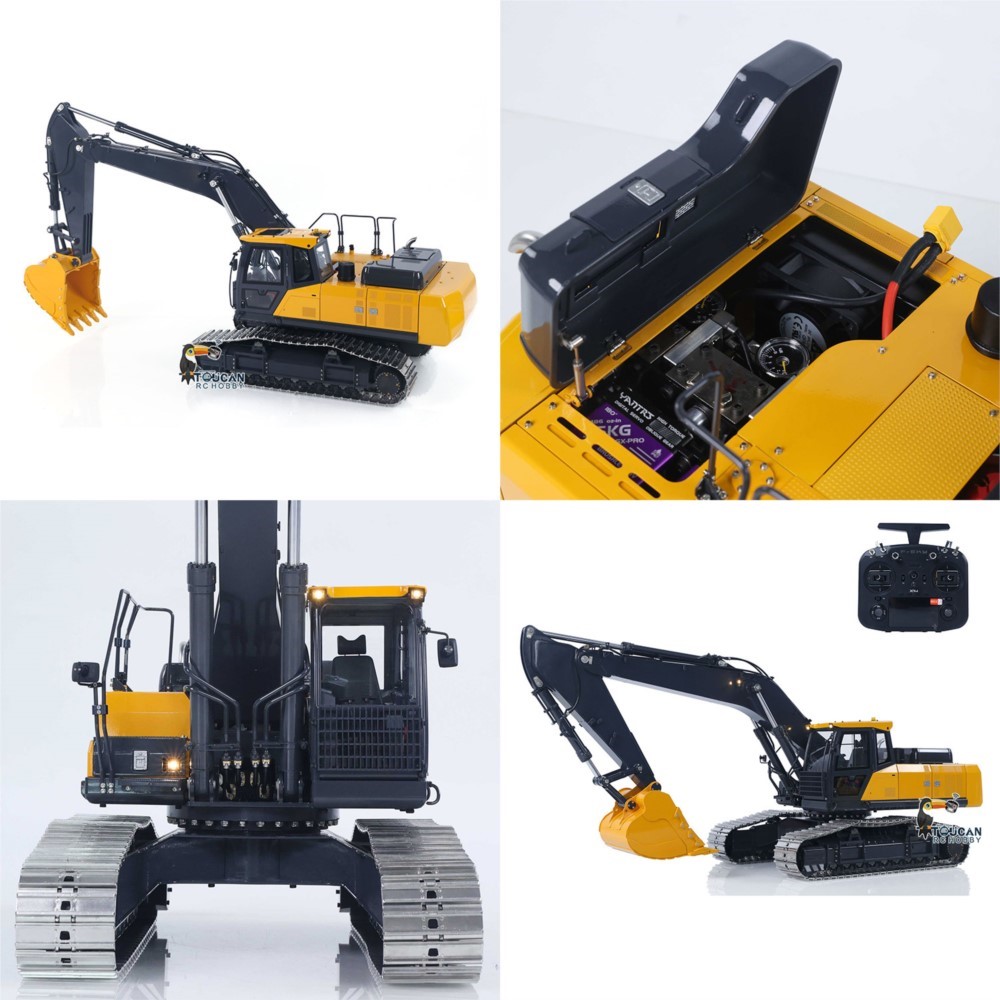 SFROG E400 รถขุดไฮดรอลิก RC ขน - Rc Excavator Hobby บทวิจารณ์และราคา