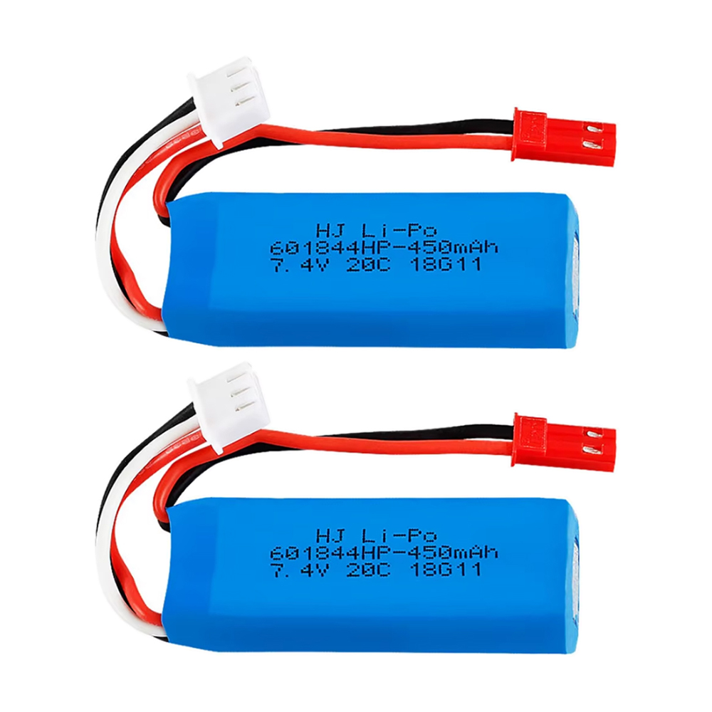 แบตเตอรี่ Lipo 20C 450mAh 7.4V - Rc Hobby Brand บทวิจารณ์และราคา