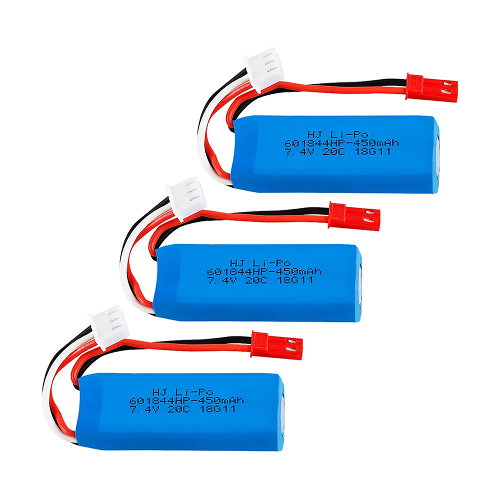 แบตเตอรี่ Lipo 20C 450mAh 7.4V - Rc Hobby Brand บทวิจารณ์และราคา